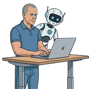 Chatverlauf mit Evita, in dem sie den Nutzer beim Namen nennt