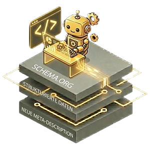 Visualisierung: Schema.org strukturierte Daten als Brücke zwischen Content und KI-Suche